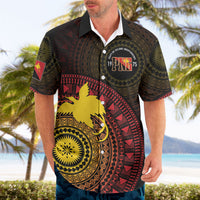 Papua New Guinea Independence Personalized Hawaiian Shirt Tapa Circle LT7 - Polynesian Pride