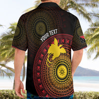 Papua New Guinea Independence Personalized Hawaiian Shirt Tapa Circle LT7 - Polynesian Pride