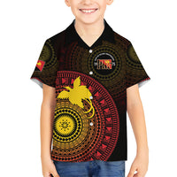 Papua New Guinea Independence Personalized Hawaiian Shirt Tapa Circle LT7 - Polynesian Pride
