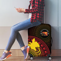 Papua New Guinea Independence Luggage Cover Tapa Circle