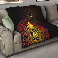 Papua New Guinea Independence Quilt Tapa Circle