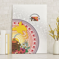 Hapi De Bilong Indipendens Papua New Guinea Canvas Wall Art PNG Lime Pot