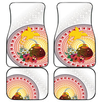 Hapi De Bilong Indipendens Papua New Guinea Car Mats PNG Lime Pot
