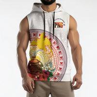 Hapi De Bilong Indipendens Papua New Guinea Sleeveless Hoodie PNG Lime Pot