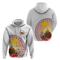 Hapi De Bilong Indipendens Papua New Guinea Zip Hoodie PNG Lime Pot LT7 - Polynesian Pride