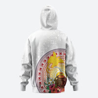 Hapi De Bilong Indipendens Papua New Guinea Zip Hoodie PNG Lime Pot LT7 - Polynesian Pride