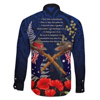 Anzac Day Aussie Mix Maori In Memories Family Matching Off Shoulder Short Dress and Hawaiian Shirt LT7 - Polynesian Pride