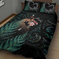 Maori Hongi Valentine Quilt Bed Set Aroha Ahau Ki A Koe