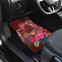 Personalized Samoa Meri Krisimasi Car Mats Segasegamau'u Mix Siapo
