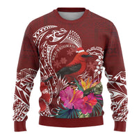 Personalized Samoa Meri Krisimasi Ugly Christmas Sweater Segasegamau'u Mix Siapo