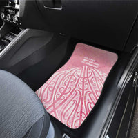 Breast Cancer Awareness Maori Car Mats Kia Kaha Kia Maia Kia Manawanui - Polynesian Pride
