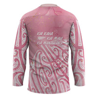 Breast Cancer Awareness Maori Hockey Jersey Kia Kaha Kia Maia Kia Manawanui - Polynesian Pride