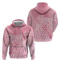 Breast Cancer Awareness Maori Hoodie Kia Kaha Kia Maia Kia Manawanui - Polynesian Pride