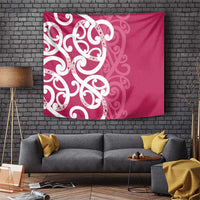 Breast Cancer Awareness Maori Tapestry Koru Kowhaiwhai - Polynesian Pride