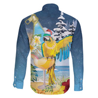 Funny Tropical Christmas Family Matching Off Shoulder Short Dress and Hawaiian Shirt Tis The Season To Get Tipsy