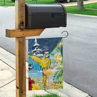 Funny Tropical Christmas Garden Flag Tis The Season To Get Tipsy