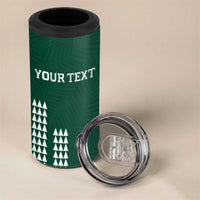 Hawaii Rainbow Warriors Personalized 4 in 1 Can Cooler Tumbler Kakau Ikakai Laau Pama