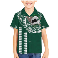 Hawaii Rainbow Warriors Personalized Family Matching Mermaid Dress and Hawaiian Shirt Kakau Ikakai Laau Pama