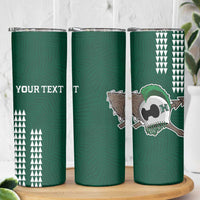 Hawaii Rainbow Warriors Personalized Skinny Tumbler Kakau Ikakai Laau Pama