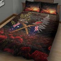 Australia - New Zealand ANZAC Quilt Bed Set Gallipoli ANZAC Cove Landing