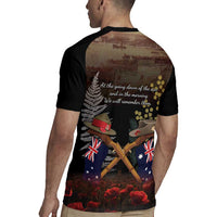 Australia - New Zealand ANZAC Rugby Jersey Gallipoli ANZAC Cove Landing