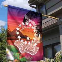 Kia Orana Cook Islands Garden Flag Sunset Dream