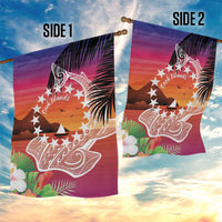 Kia Orana Cook Islands Garden Flag Sunset Dream