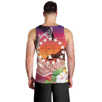 Kia Orana Cook Islands Men Tank Top Sunset Dream