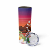 Kia Orana Cook Islands Skinny Tumbler Sunset Dream