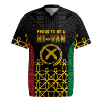 Vanuatu Indipendens Dei Rugby Jersey Tribal Sand Drawing