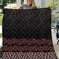 Maori Taniko Patterns Quilt Brown Niho Taniwha Mix Paatiki Motifs