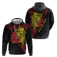 Papua New Guinea 49th Independence Day Zip Hoodie Motuan Revareva Bird-of-Paradise