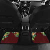 Polynesia Car Mats Sharks Duo Tropical Oxblood