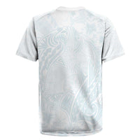 Polynesia Rugby Jersey Sharks Duo Tropical Off White
