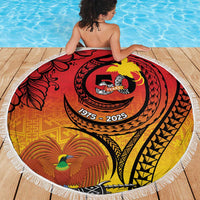 Papua New Guinea 50 Years Beach Blanket Motuan Motifs LT7 - Polynesian Pride