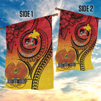 Papua New Guinea 50 Years Garden Flag Motuan Motifs