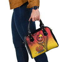 Papua New Guinea 50 Years Shoulder Handbag Motuan Motifs