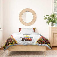 Personalized Papua New Guinea Bedding Set Hapi De bilong Indipendens PNG