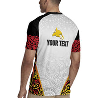 Personalized Papua New Guinea Rugby Jersey Hapi De bilong Indipendens PNG