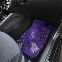 Aotearoa Taniko Matariki Car Mats Cosmic Violet
