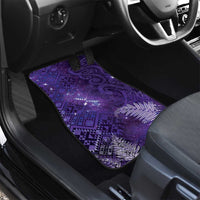 Aotearoa Taniko Matariki Car Mats Cosmic Violet