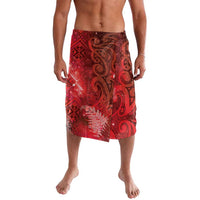 Aotearoa Taniko Matariki Lavalava Cosmic Red