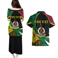 Vanuatu Independence Day Yumi 44 Couples Matching Puletasi and Hawaiian Shirt LT7 - Polynesian Pride