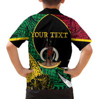 Vanuatu Independence Day Yumi 44 Family Matching Tank Maxi Dress and Hawaiian Shirt