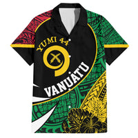 Vanuatu Independence Day Yumi 44 Family Matching Tank Maxi Dress and Hawaiian Shirt