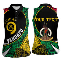 Vanuatu Independence Day Yumi 44 Women Sleeveless Polo Shirt