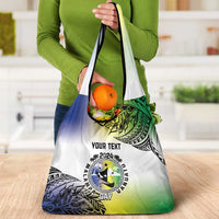 Malampa Day Grocery Bag Emblem Gradient Style