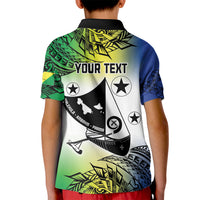 Malampa Day Kid Polo Shirt Emblem Gradient Style