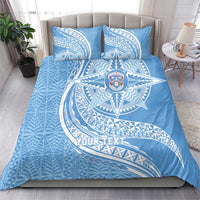 Tonga Apifo'ou Kolisi Personalized Bedding Set Ngatu Tokelaufeletoa Motifs