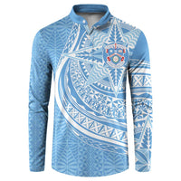 Tonga Apifo'ou Kolisi Personalized Button Sweatshirt Ngatu Tokelaufeletoa Motifs